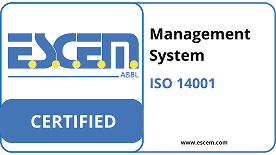 Marque ESCEM Management System ISO 14001 certifié