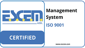 Marque ESCEM Management System ISO 9001 certifié